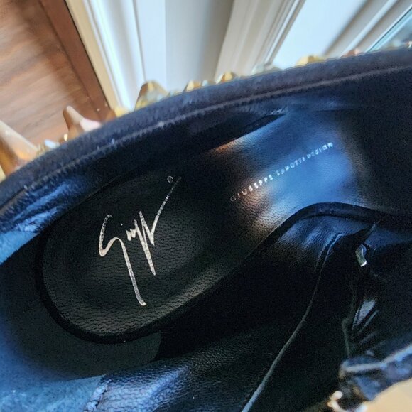 RARE ICONIC GIUSEPPE ZANOTTI SWAROVSKI STUDDED SHOES - Picture 5 of 12